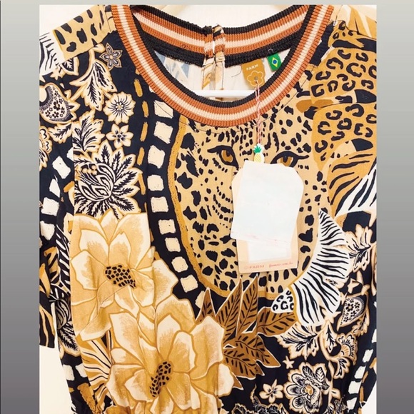 Farm Rio leopard jumpsuit - Picture 3 of 3